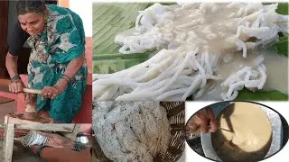 village style Akki shavige |Ottu shavige| ಶಾವಿಗೆ  |Idiyappam recipe|Rice noodles| healthy noodles