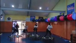 TRAMPOLIN DANCE FITNESS INDONESIA 
