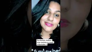 👔pro homem maduro viver sozinho as vezes &eacute; libertador !!