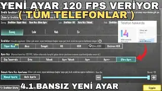120 FPS YAPMA | FPS ARTTIRMA 4.2 AKICI YAPMAK - 120 Fps Config pubg mobile
