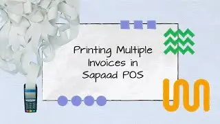 Printing Multiple Invoices in Sapaad | IK009 | Sapaad Academy