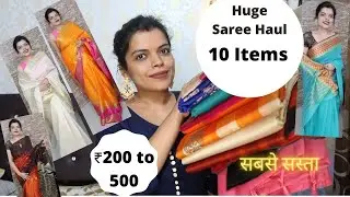 💥Simsim Republic Day Sale💜  85% OFF Huge Saree Haul @ RS 279 | PreetiPranav