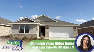 New Home | 4387 Valor Ridge Way W, Valor Ridge, Mobile, AL | 5-Bed, 3-Bath