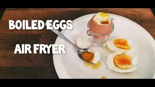 How to Make Perfect Boiled Eggs in the Air Fryer | How to make Boiled Eggs in the Air Fryer