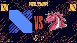 WORLDS 2020 - Groupe D - DRX vs UOL - JOUR 8 - BO1