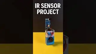 9V Battery + IR Sensor = Magic 😱 | DIY Electronics #shorts