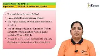 3G PP LTE Frame, Slot and Symbol - 3GPP LTE - Mobile Communication System