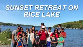 Sunset Retreat on Rice Lake| HTNK&rsquo;s FamVlogs