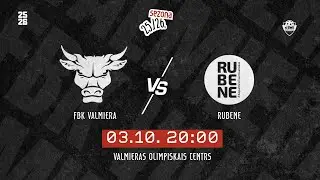 ELVI florbola līga: FBK Valmiera - RUBENE (03.10.2025)