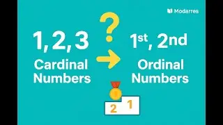 &ldquo;1, 2, 3 vs 1st, 2nd, 3rd 🤔 | Cardinal & Ordinal Numbers Explained!&rdquo;