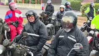 Oldtimer Club Poland - Suwalskie klasyki 2025 -  temperatura 5 stopni, wszyscy obecni.