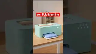 👕🔥 Fully Automatic Iron Fold Machine 🔥