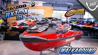2024 Sea-Doo RXT&reg;-X&reg; 325 Fiery Red Premium Walkaround