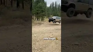 Jumping a 1991 ford explorer! Suspension setup is 2&rdquo; lift blocks in the front with 2&rdquo; lift shackles
