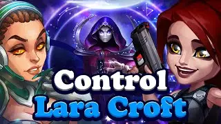 Hero Wars Lara Croft and Control Team