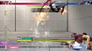 Street Fighter 6 Viper setup burn kick