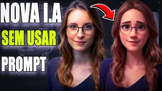NOVA IA PARA CRIAR IMAGEM EFEITO DISNEY - GRATUITA E SEM PROMPT - TUTORIAL COMFYUI SEAART