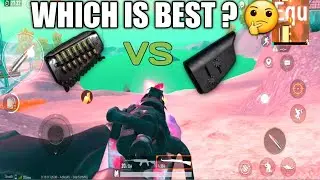 CHEEK PAD VS BULLET LOOP || WHICH IS BEST ? PUBG MOBILE GUIDE