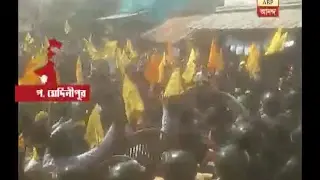 Railway blockade by Kurmi community at Sardiha