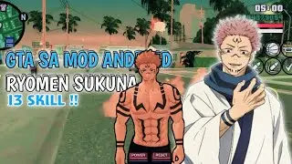 MOD RYOMEN SUKUNA WITH SKILL DI GTA SA ANDROID