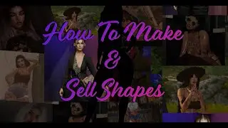 I'M BACK! AND HOW TO MAKE & SELL SHAPES