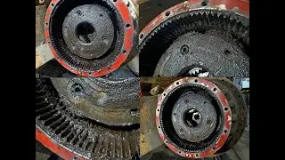 Zwolnica do poprawy w spycharce Komatsu D39
