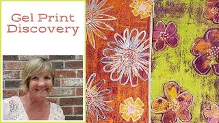 My Discovery during a Mental Health Gel Press Play Day