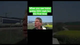 High Speed Rail is Based 😎 #shorts #funny #meme #train #tgv #wwe