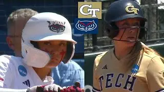 Georgia Tech vs Florida Atlantic Women's College Softball Highlights Full Game 2025