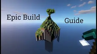 How to Build a Realistic Floating Island Minecraft 1.16