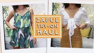 ZAFUL First Impression Haul! Spring/Summer Try-On Haul