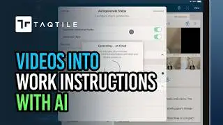 Turn Video into Work Instructions with AI | Manifest Maker Demo