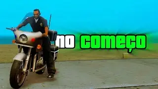 Sendo POLICIAL ANTES DA PRIMEIRA MISSÃO do GTA San Andreas.