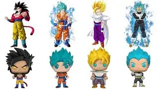 Dragon Ball Super Characters As Funko Pop - Funko Pop Dragon Ball Series