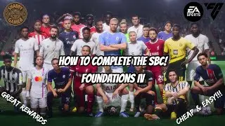 How To Complete The Foundations IV / 4 #sbc  - #eafc24  - #easportsfc #squadbuildingchallenges