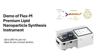 NanoGenerator Flex-M Premium Demo for Lipid Nanoparticle synthesis, formulation, & preparation