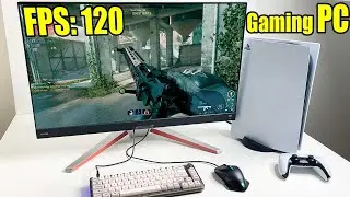 PS5 as a 120FPS Gaming PC | Modern Warfare II Mouse & Keyboard Gameplay