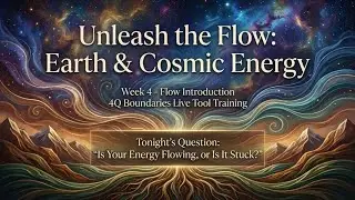 Is Your Energy Stuck? Flush It Out with Earth & Cosmic Energy Flow