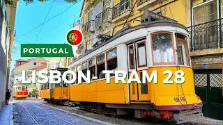 A beautiful ride on the Famous Tram 28E in Lisbon | PORTUGAL