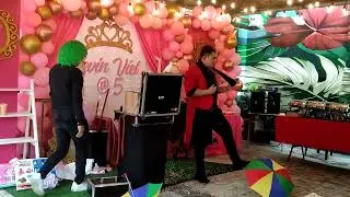 MAGIC SHOW PART 1 | Levin Viel BIRTHDAY PARTY | EFER ACEBOG