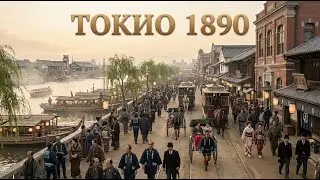 Токио — 1890 (Реконструкция с помощью ИИ)