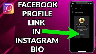 How To Add Facebook Profile Link In Instagram Bio