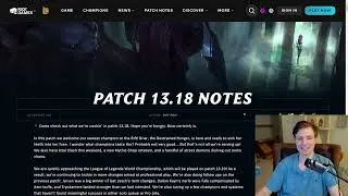 RIOT LIED HASHINSHIN CRIED | League of Legends Patch Notes 13.18 Review