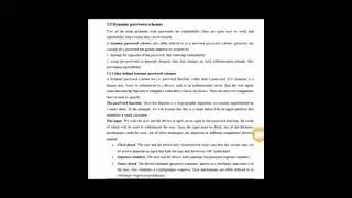 Dynamic password Schemes INS 17CS743 Module 3 by Sachin Chilkandi