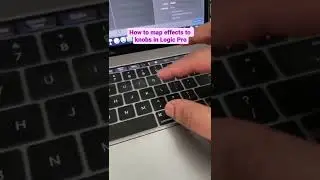 Как назначить эффекты ручкам в Logic Pro #musicproductiontips #logicproxtips #musicproducer
