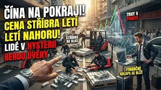 Čína Na Pokraji! Cena Stříbra Letí Nahoru! Lidé v Hysterii Berou Úvěry