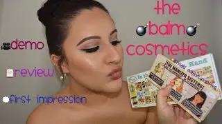 The Balm Cosmetics || 2015 Holiday Palettes || Review/Demo/First Impression