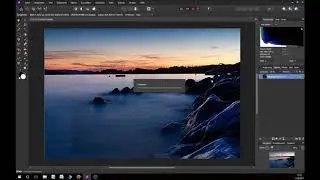 Dunst entfernen mit Affinity Photo