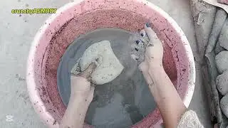 New crumbling video Pure black sand water crumbling satisfying relaxing sound 🔥