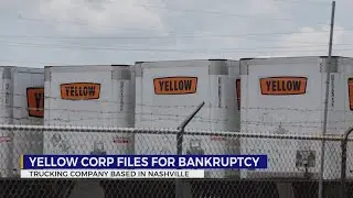Trucking giant Yellow Corp. declares bankruptcy